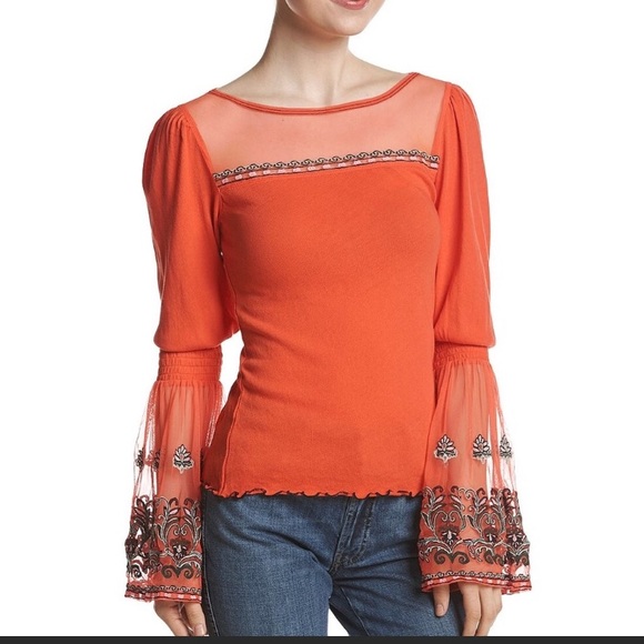 Free People High Tides Shirt - Long Sleeve - Picture 3 of 6
